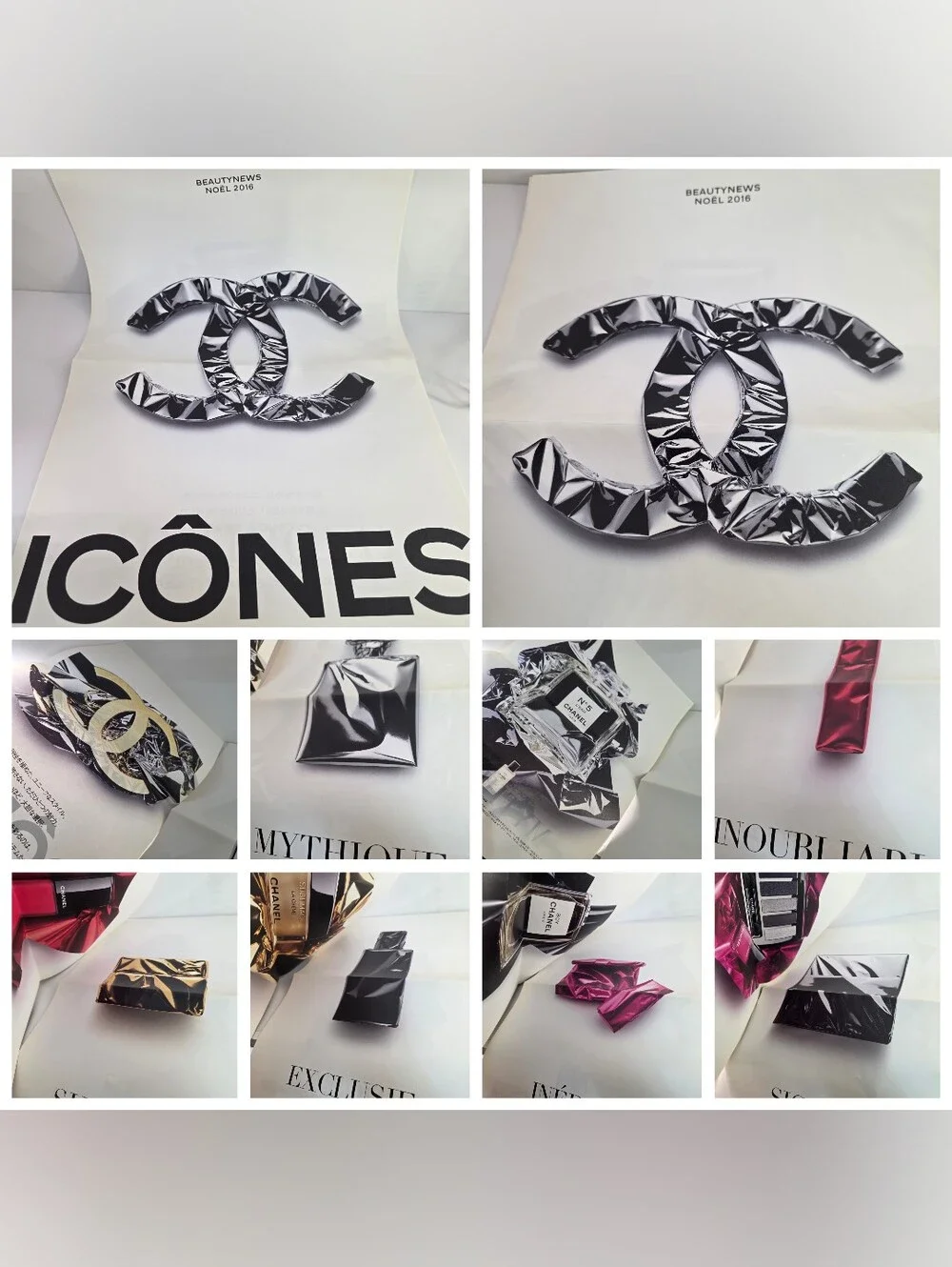 Authentic Chanel Collectible Beauty Catalog And Magazines- 12 Set
